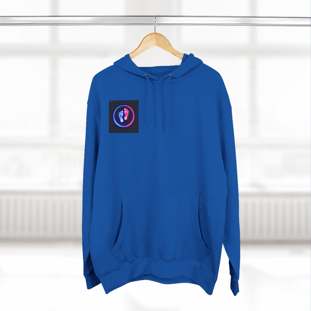 Bigfoot Coffee Hoodie — "Let me get my coffee before you talk to me" Graphic Fleece Hoodie