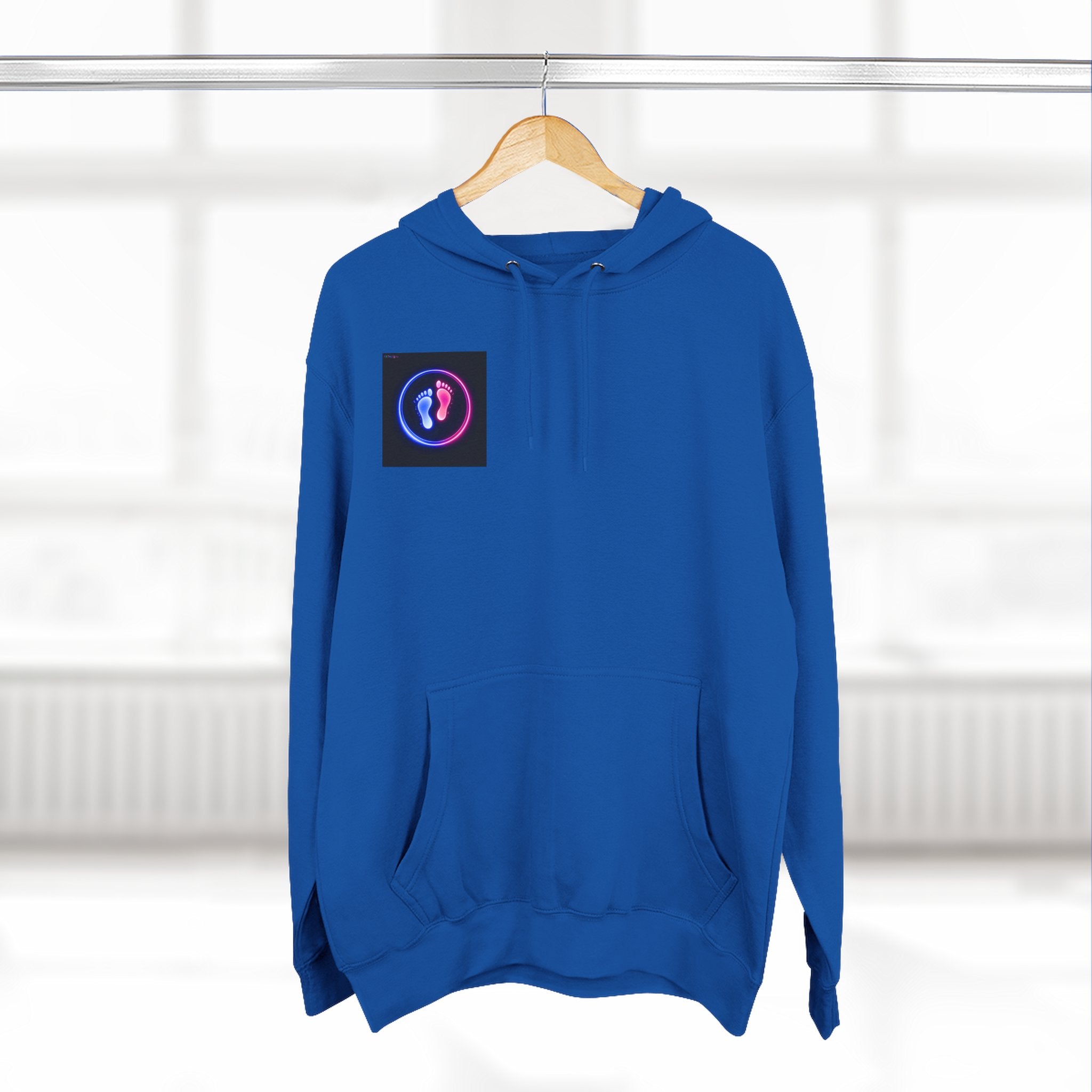 Bigfoot Coffee Hoodie — "Let me get my coffee before you talk to me" Graphic Fleece Hoodie