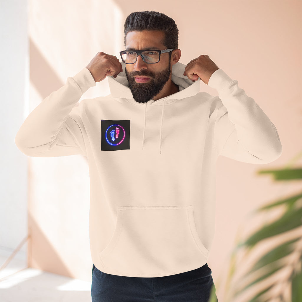 Bigfoot Coffee Hoodie — "Let me get my coffee before you talk to me" Graphic Fleece Hoodie