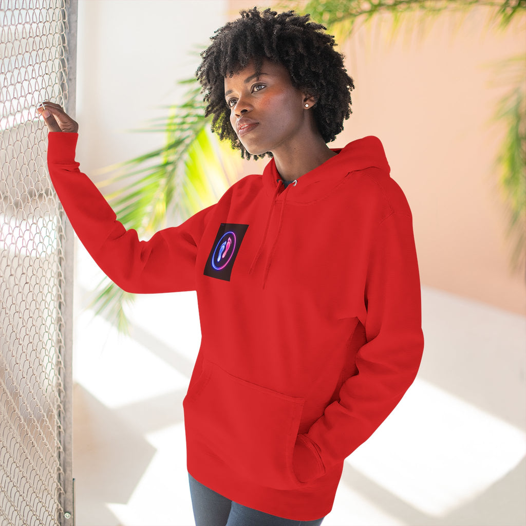 Bigfoot Coffee Hoodie — "Let me get my coffee before you talk to me" Graphic Fleece Hoodie
