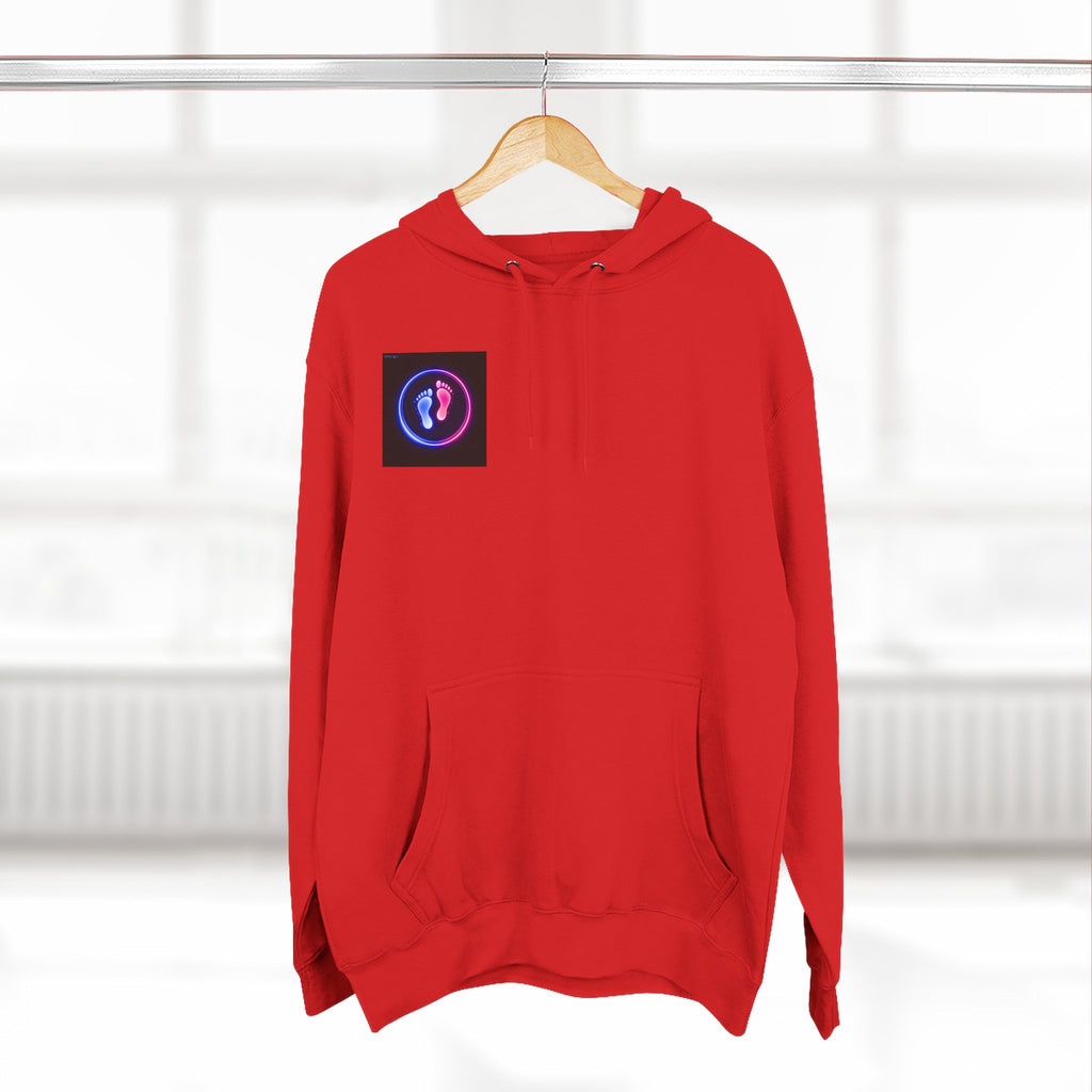 Bigfoot Coffee Hoodie — "Let me get my coffee before you talk to me" Graphic Fleece Hoodie