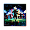 Holographic 'King Mode' Football Player Die-Cut Sticker