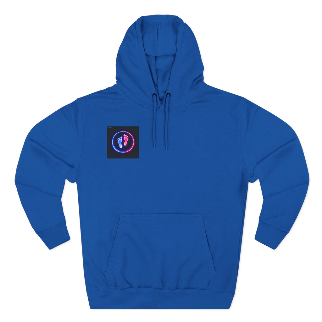 Bigfoot Coffee Hoodie — "Let me get my coffee before you talk to me" Graphic Fleece Hoodie
