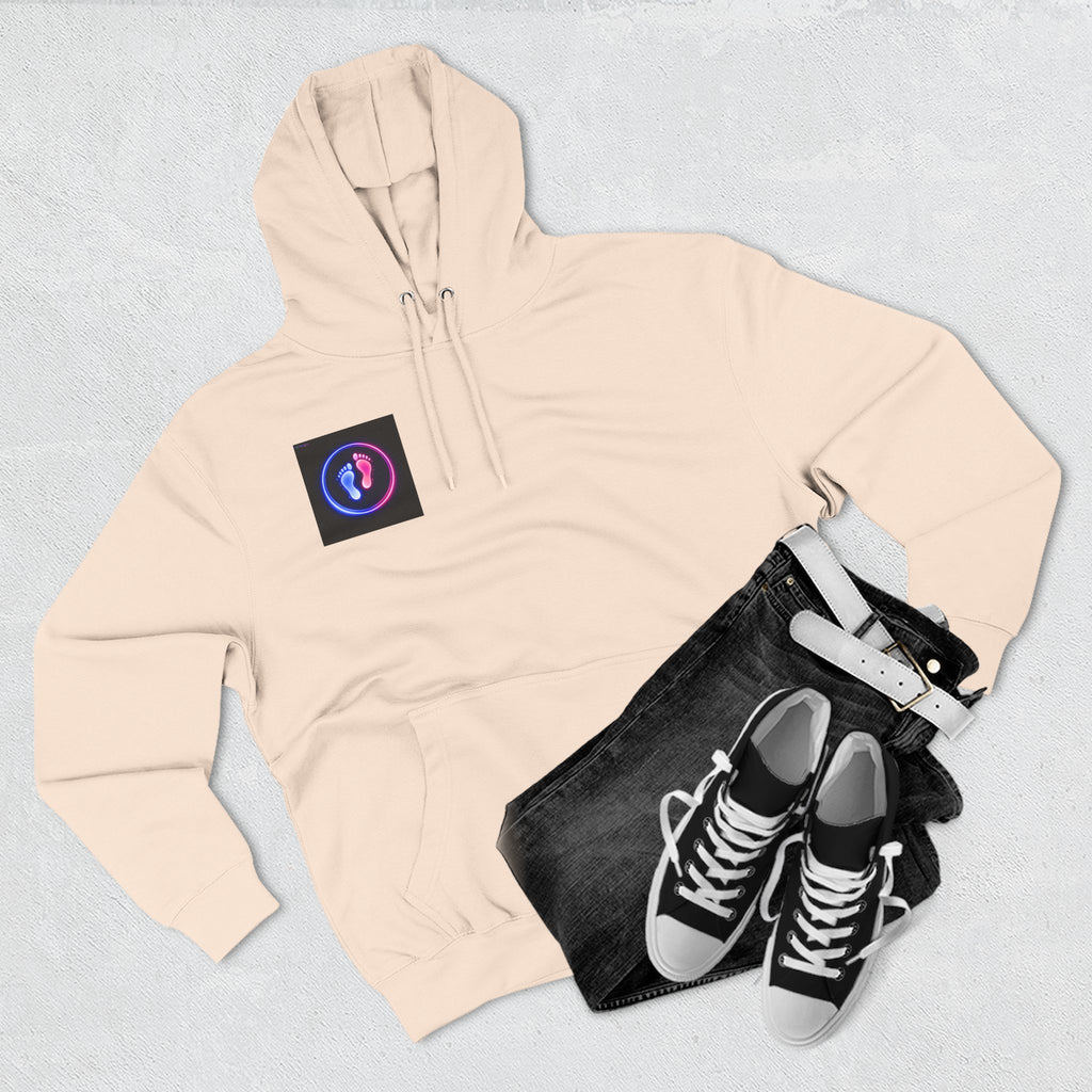 Bigfoot Coffee Hoodie — "Let me get my coffee before you talk to me" Graphic Fleece Hoodie