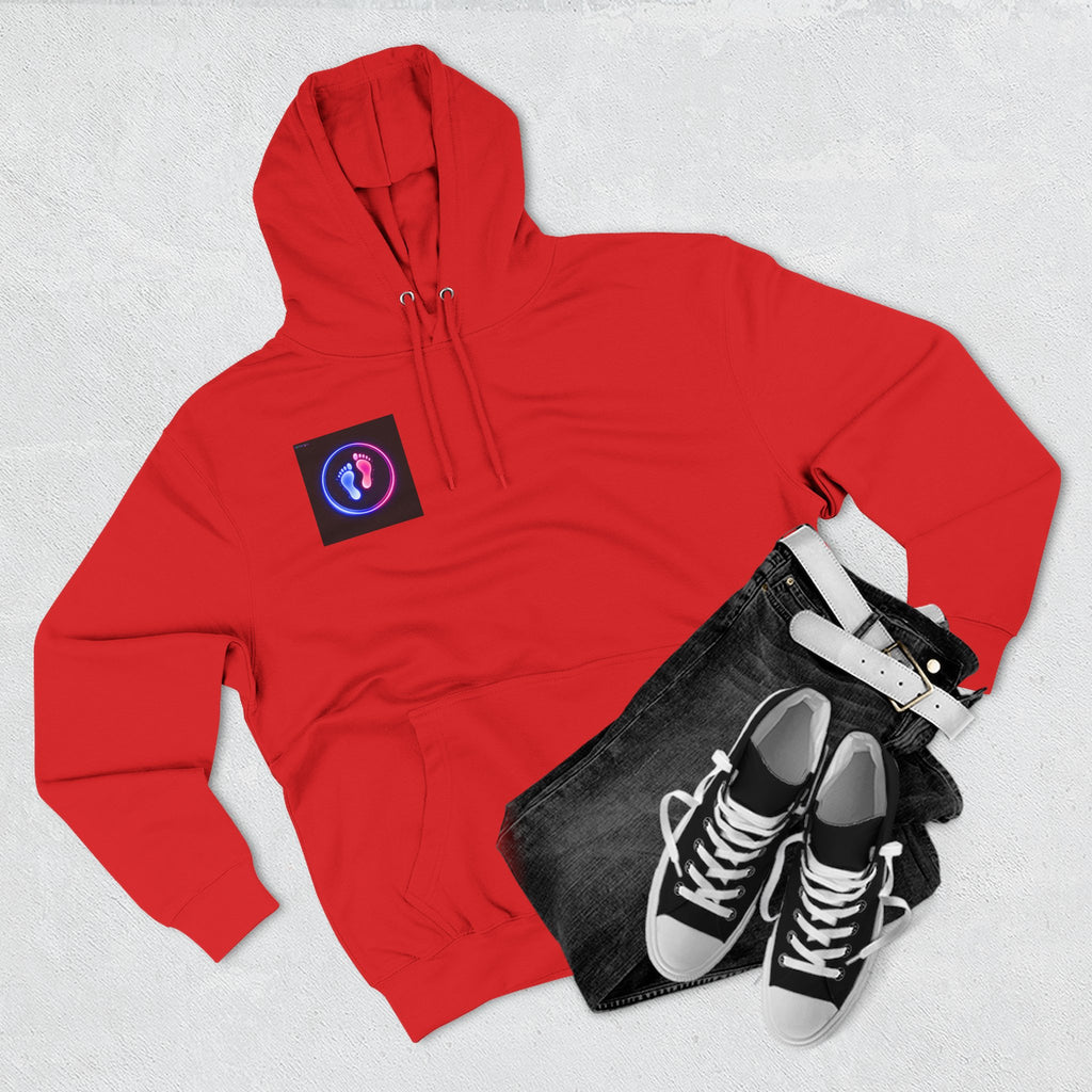 Bigfoot Coffee Hoodie — "Let me get my coffee before you talk to me" Graphic Fleece Hoodie