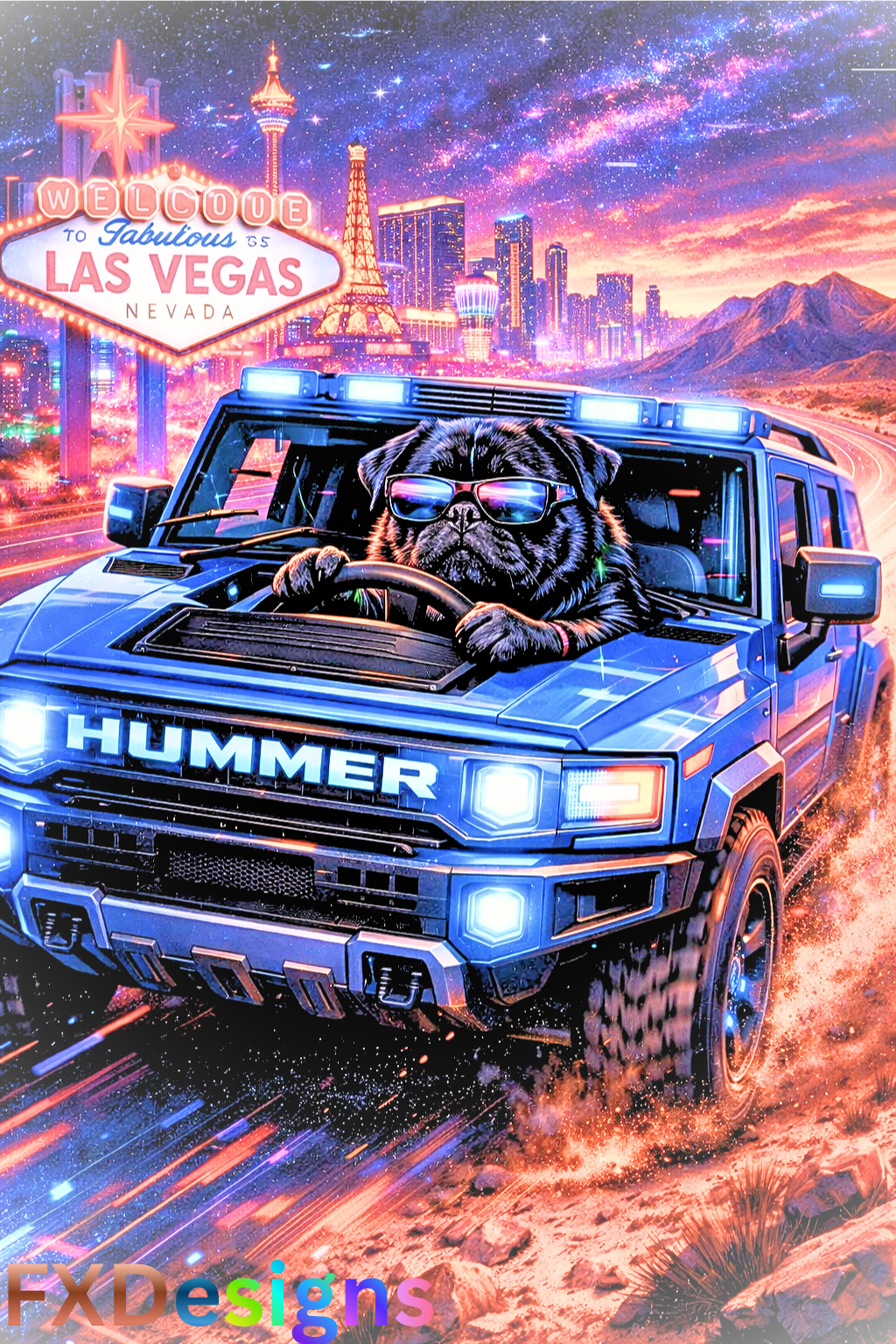 PugPunkBlueHummerDream!!!