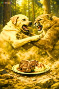 LabDollaZs get this fierce pic of Lab getting it on