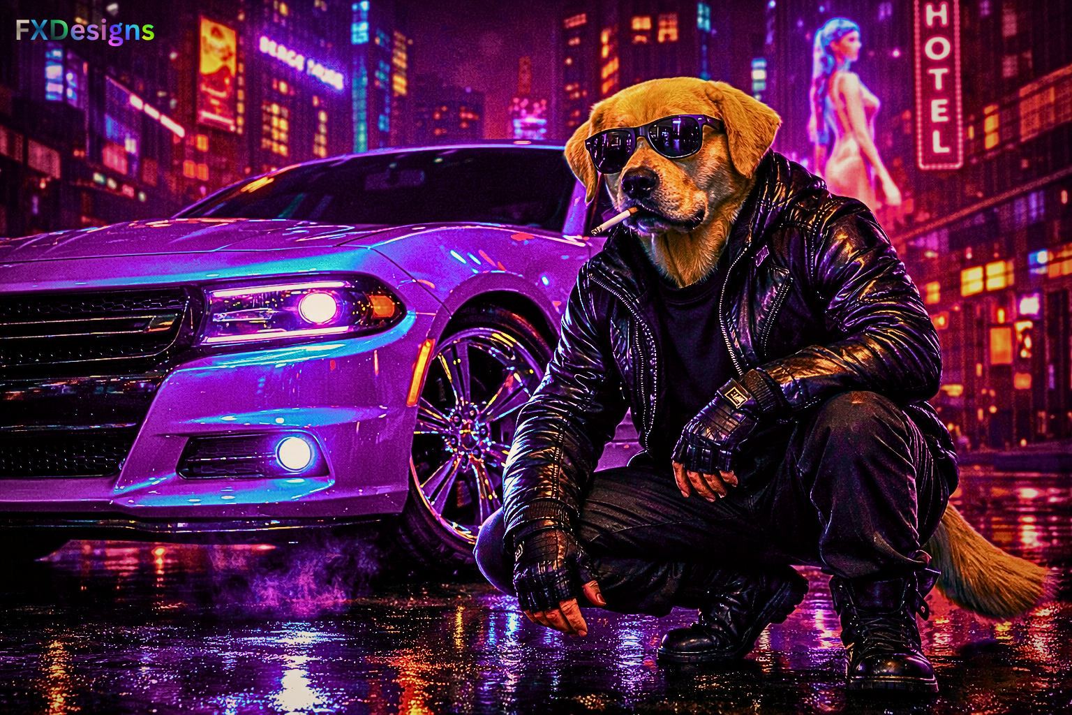 LabDollaZs Purple Charger